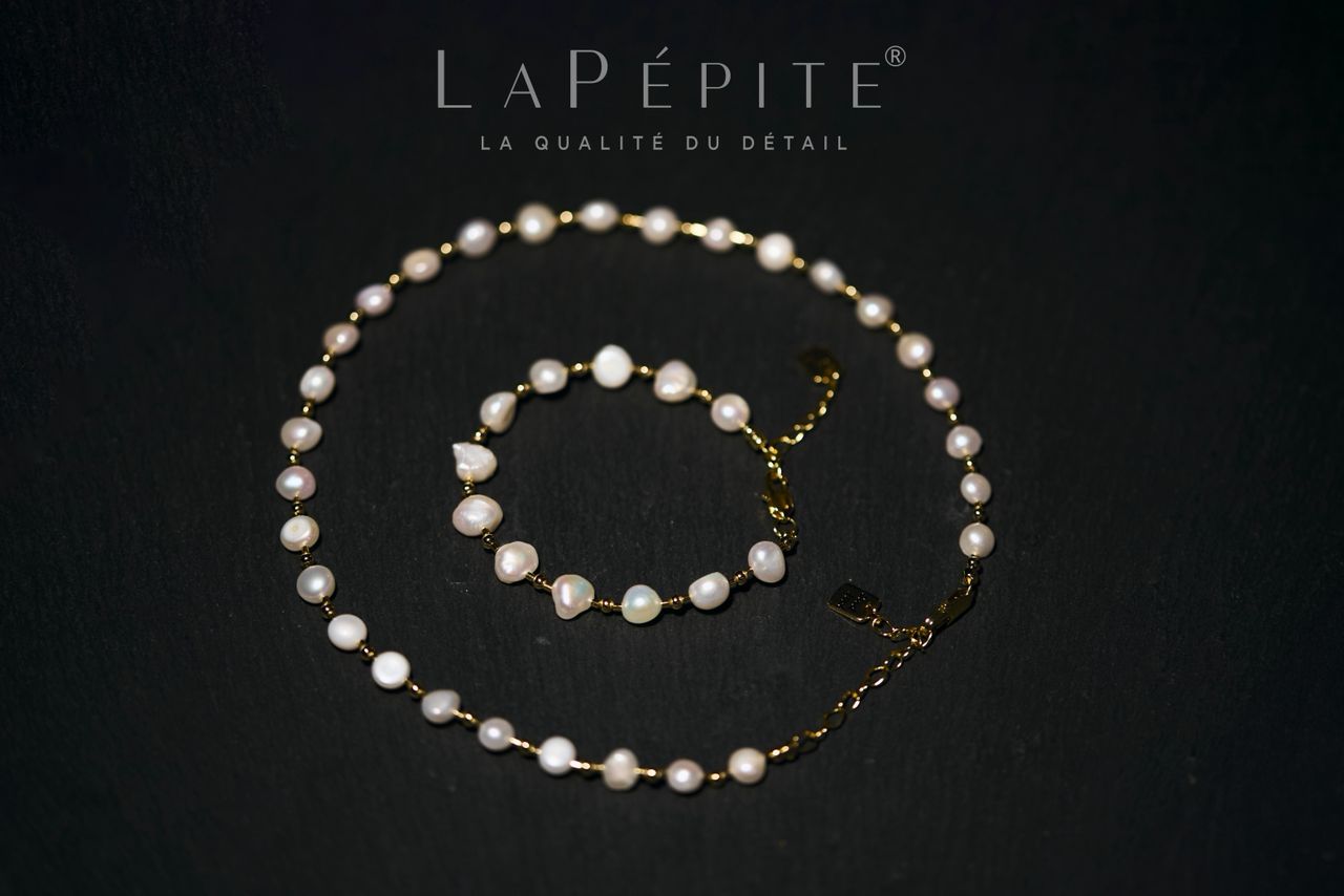 Collier perles baroques La Pépépite