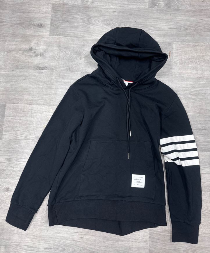 Hoodie à 4 bandes "TH" Noir