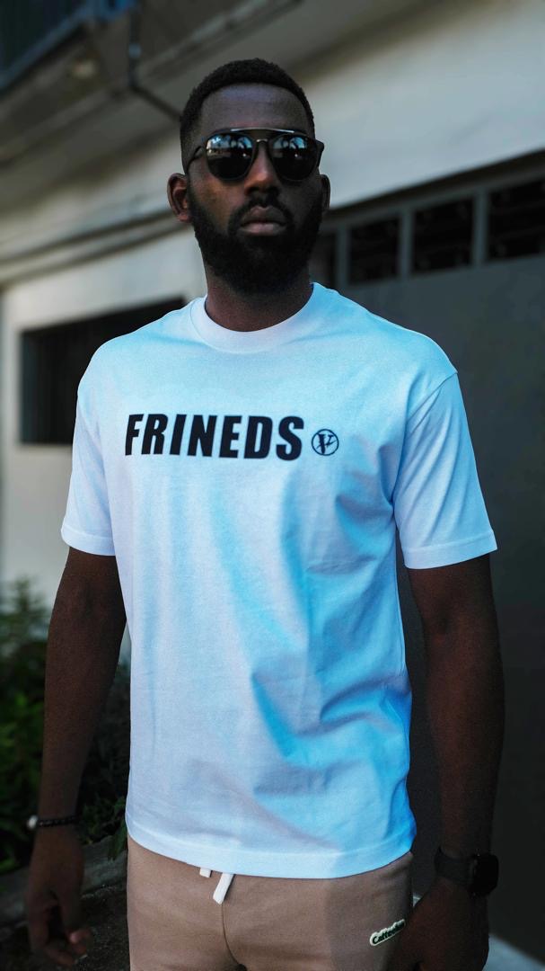 T-shirt Homme "FRINEDSF" – Blanc