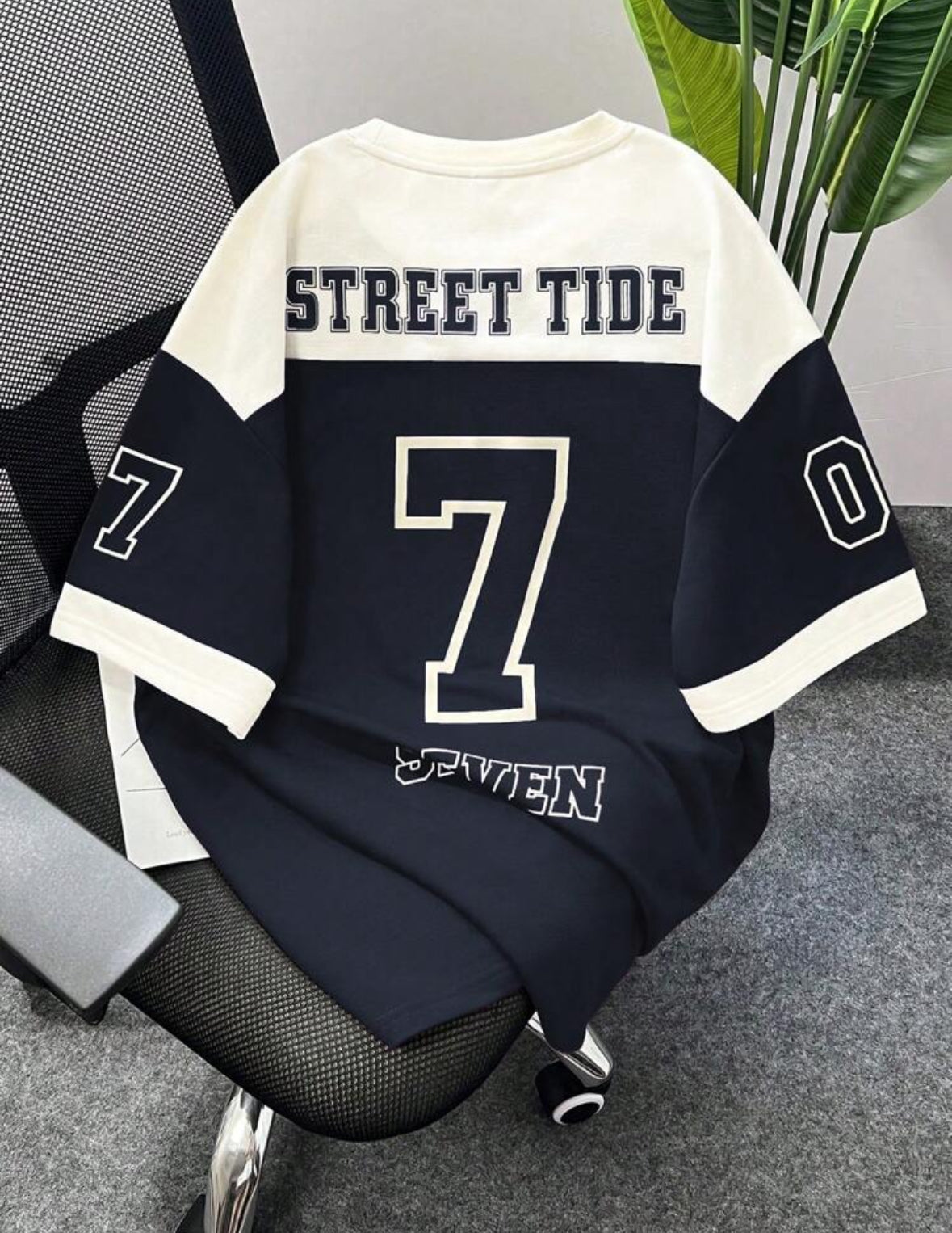 Shein-T-shirt de course à col rond simple et décontracté pour hommes, maillot de hockey à porter tous les jours, maillot streetwear