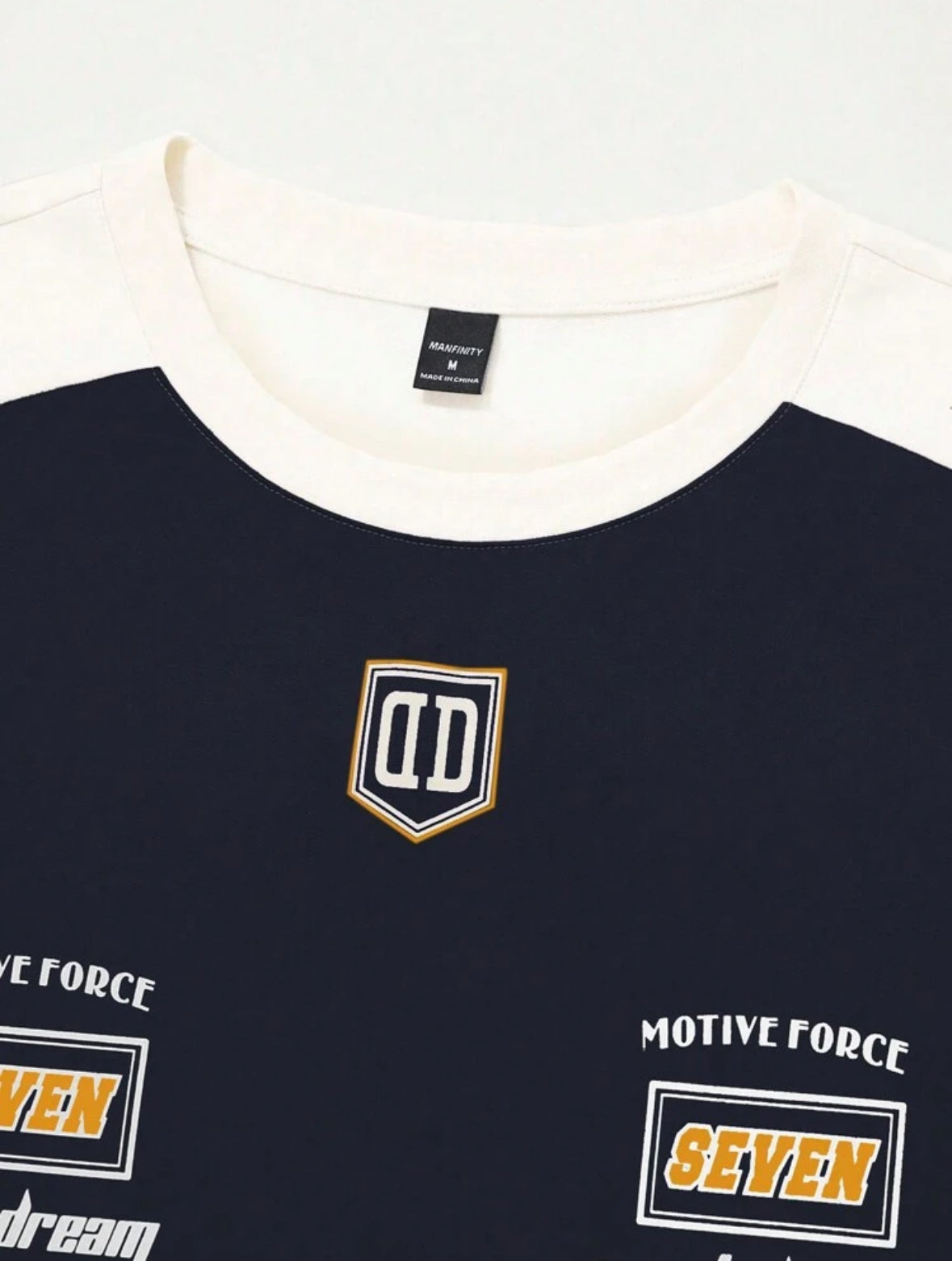 Shein-T-shirt de course à col rond simple et décontracté pour hommes, maillot de hockey à porter tous les jours, maillot streetwear