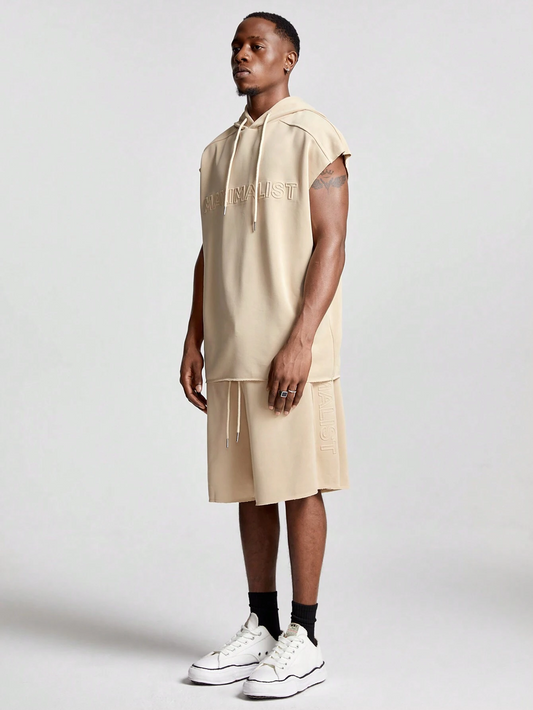SHEIN -Ensemble décontracté pour homme Top sans manches