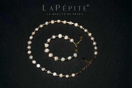 Collier perles baroques La Pépépite
