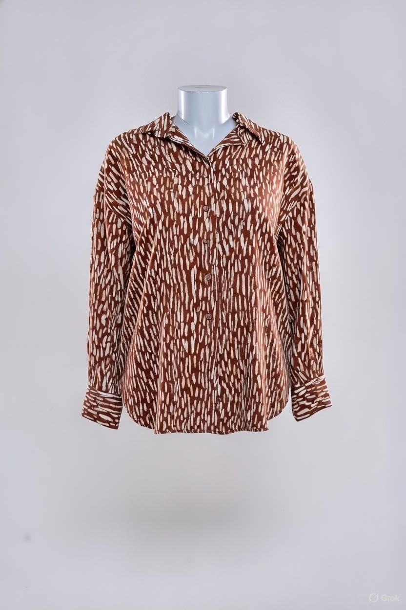 SHEIN - Chemise Imprimé À Bouton