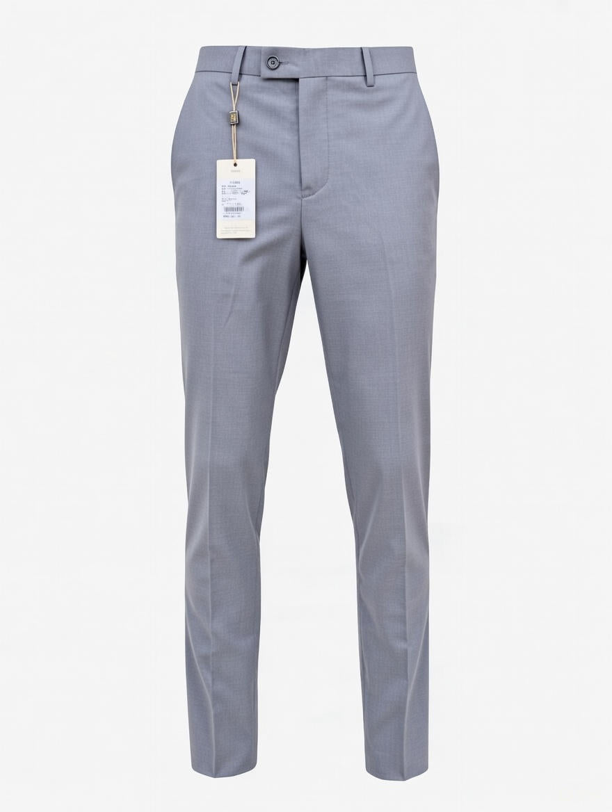 Pantalon Habillé Homme Gris Clair
