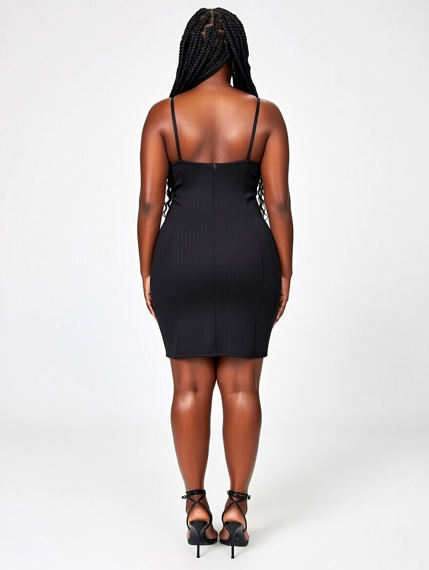 SHEIN - Robe Caraco Ornée De Strass