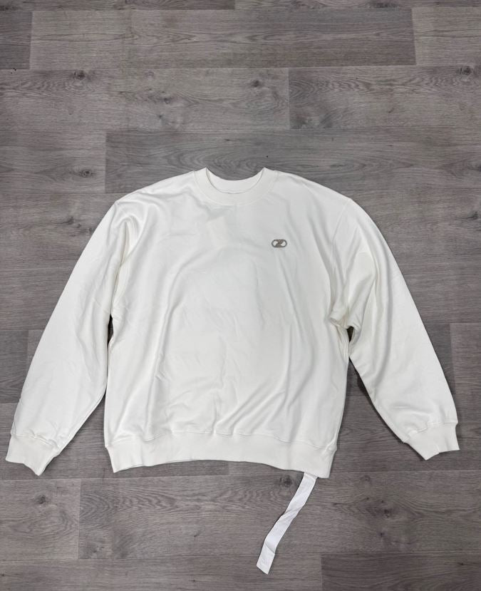 Sweatshirt Oversized Crème "C Patch"