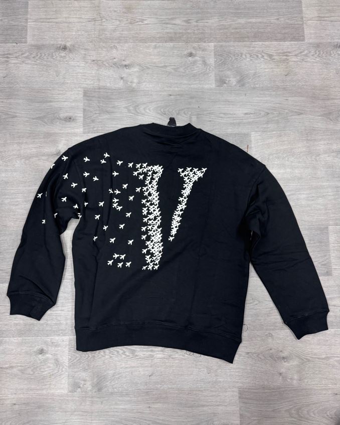 Hoodie "V" avion blanc