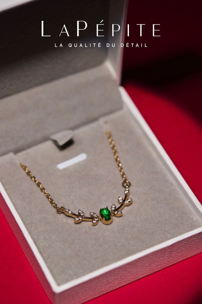 chaine et Pendentif Croix & Prière Rayonnante La Pépite